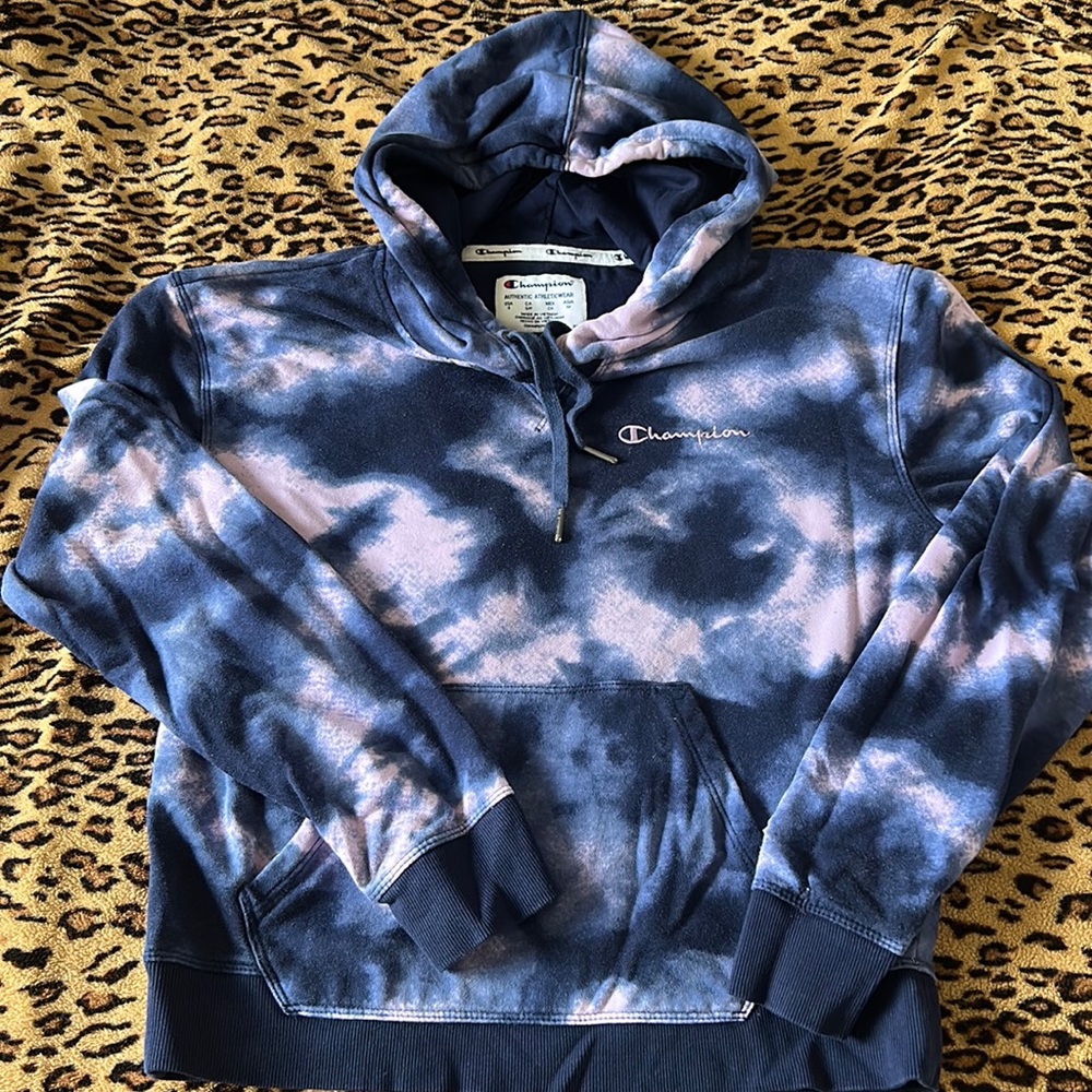 Champion tie dye hoodie